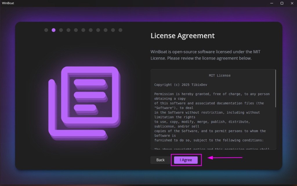 WinBoat License Agreement